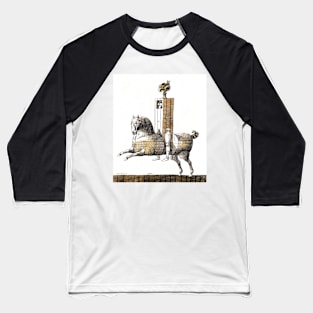 Riding a horse Baseball T-Shirt